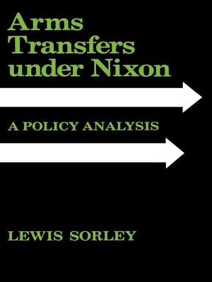 cover image of Arms Transfers under Nixon